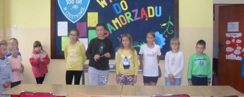 Wybraliśmy nowy Samorząd Uczniowski:)