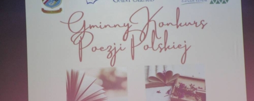 Laureatki Gminnego Konkursu Recytatorskiego Poezji Polskiej 