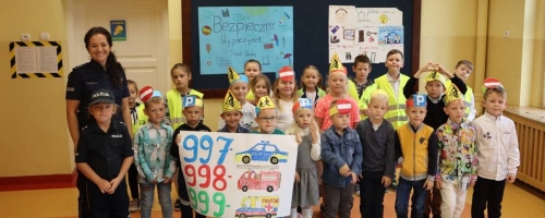 Uroczyste rozpoczęcie szkolnych obchodów Tygodnia Bezpieczeństwa w Gminie Szemud 