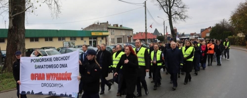 Pierwsze Pomorskie Obchody Światowego Dnia Pamięci Ofiar Wypadków Drogowych w Centrum Samorządowym w Szemudzie 
