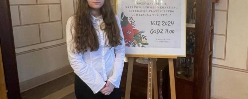  Laureaci XXXI Powiatowego Konkursu Literacko-Plastycznego „Gwiazdka tuż, tuż…” 