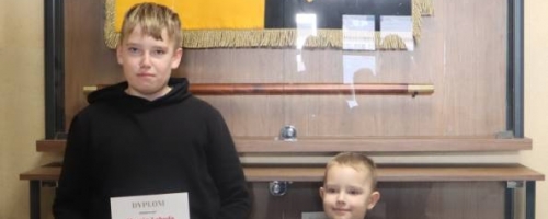  Laureaci gminnych konkursów plastycznych „Ulubiony bohater bajkowy” i „Święta Rodzina” 