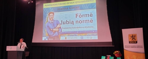 Promocja nowej książki pomocniczej do nauki języka kaszubskiego 