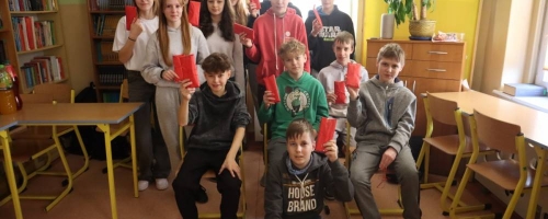 Walentynki i karnawał w klasie 7