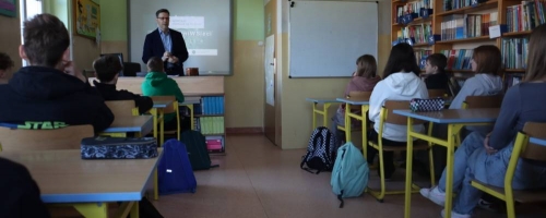  Zajęcia w ramach akcji edukacyjnej ,,Adwokat przydaje się w życiu” 
