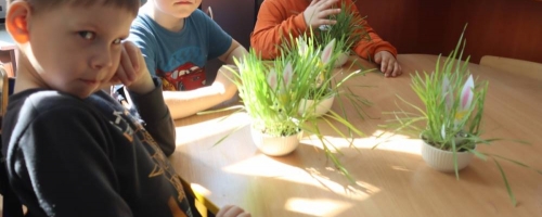 Przygotowania do Świąt Wielkanocnych w oddziale przedszkolnym 
