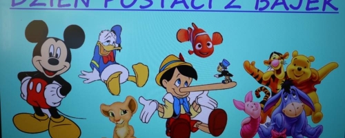  Międzynarodowy Dzień Postaci z Bajek w oddziale przedszkolnym