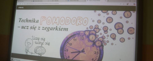 Poznajemy kolejne metody i techniki w ramach Ogólnopolskiego Projektu Edukacyjnego „Uczę się uczyć się”