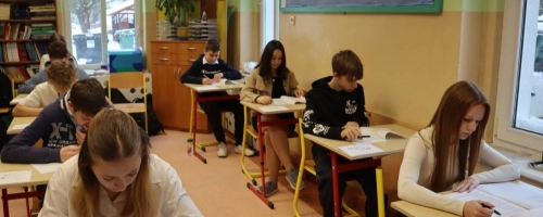Nasi ósmoklasiści zmierzyli się z próbnym egzaminem przygotowanym przez CKE