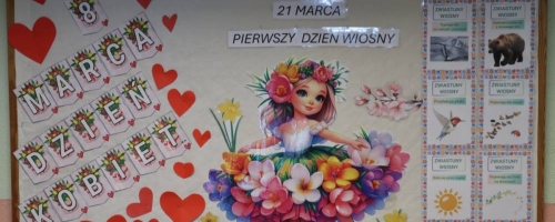 Wiosna w oddziale przedszkolnym