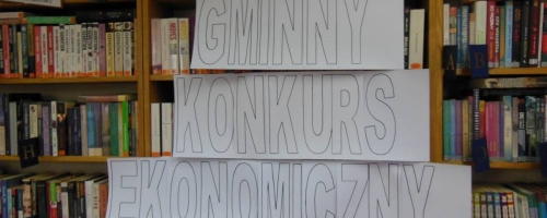 III Gminny Konkurs Ekonomiczny w Częstkowie