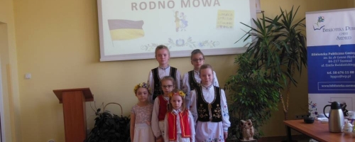Wyróżnienie w Gminnym Konkursie Literatury Kaszubskiej 