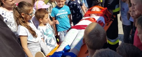 Z wizytą u strażaków :)