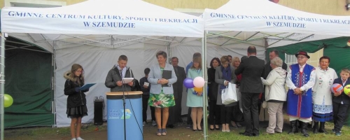 Otwarcie nowego boiska przy Szkole Podstawowej w Częstkowie