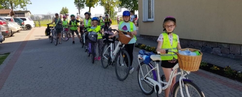 Wycieczka rowerowa klasy IV