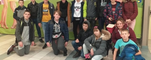 Klasowa wycieczka do Multikina