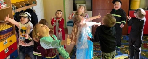 Bal karnawałowy w oddziale przedszkolnym