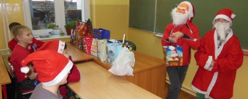 Mikołajki w naszej szkole:)