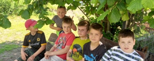 Pożegnalne ognisko na zakończenie pierwszego etapu edukacyjnego 
