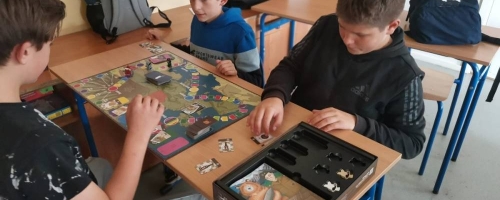  Dzień gier planszowych w klasie VII 