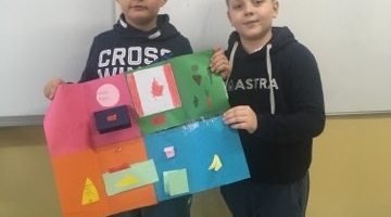 Our first English lapbooks - klasa 4