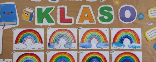 Tęcza, tęcza, cza, cza, cza, czarodziejska wstążka ta...