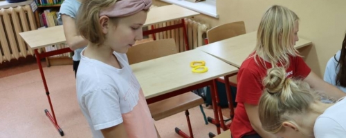 Symbole Kaszub w wykonaniu uczniów klasy V i VI