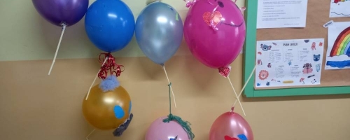 Baloniku nasz malutki, rośnij duży, okrąglutki...