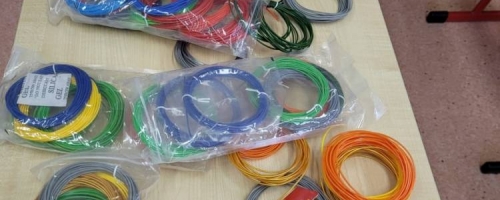 Charakterystyka Stasia i Nel - lapbook oraz długopisy 3D