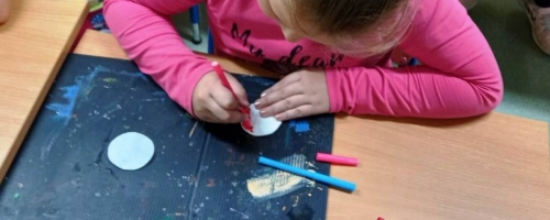 Mleczna tęcza w wykonaniu uczniów klasy 3