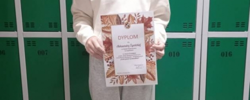  III miejsce w Powiatowym Konkursie Plastyczno-Fotograficznym „Uroki jesieni na Kaszubach” 