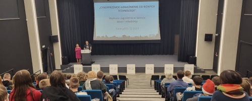  Wykład profilaktyczny „Cyberprzemoc - uzależnienie od nowych technologii. Wybrane zagrożenia w świecie dzieci i młodzieży”