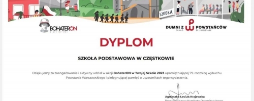 BohaterON w Twojej Szkole 2023